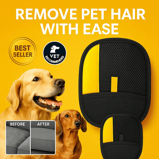HypeBrav Pet Hair Removal Gloves