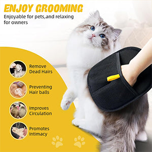 HypeBrav Pet Hair Removal Gloves
