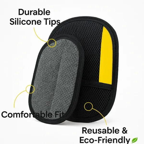 HypeBrav Pet Hair Removal Gloves