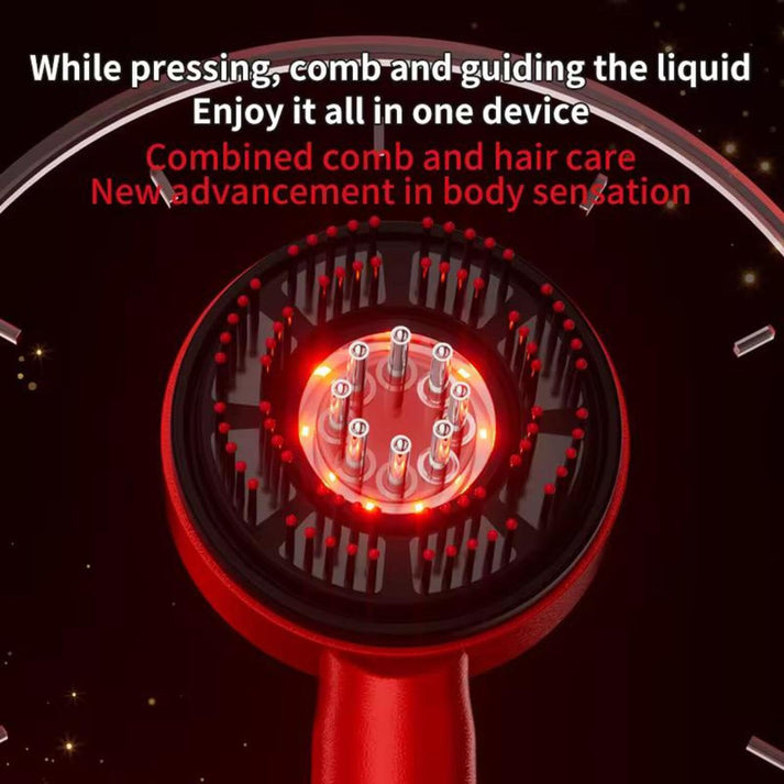 Red Light Therapy Scalp Massager Hair Comb