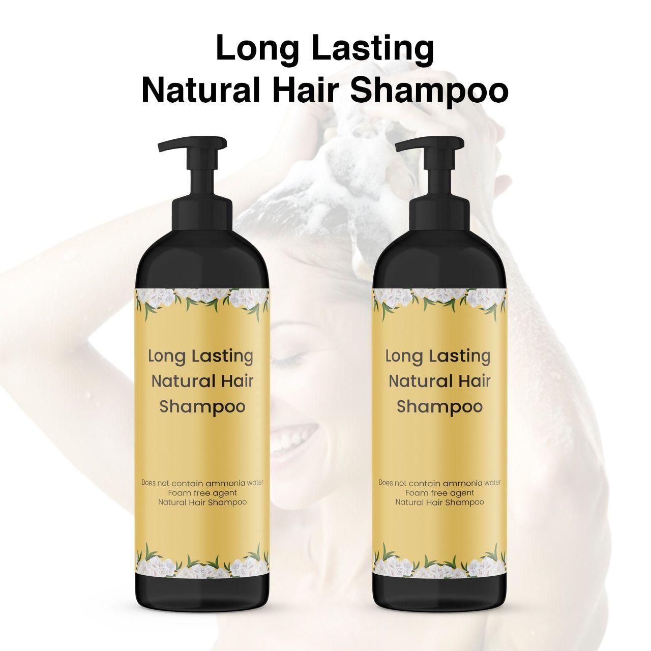Long Lasting Natural Hair Dye Shampoo - 2 (Made With Japanese Traditions)