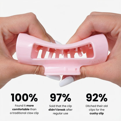 Bravz's Cushy Hair Comfort Clip 5 pes Combo