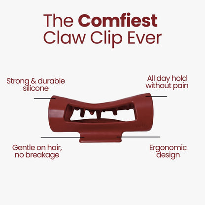 Bravz's Cushy Hair Comfort Clip 5 pes Combo