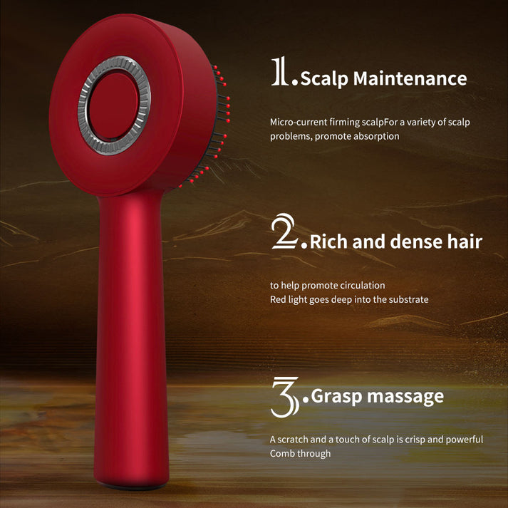 Red Light Therapy Scalp Massager Hair Comb