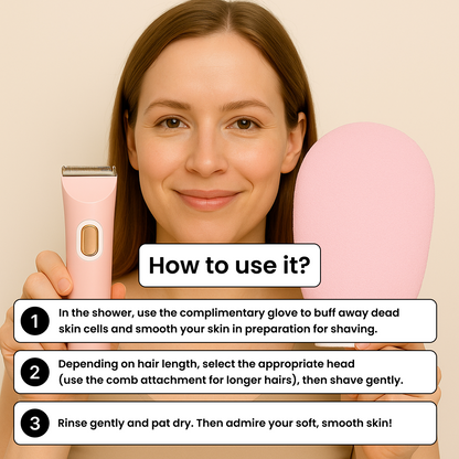 Megical Unisex 2 in 1 Electric Shaver